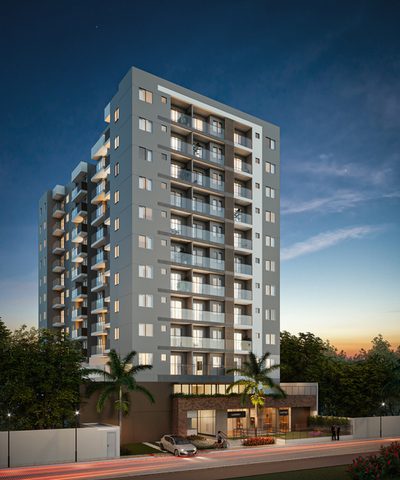 Apartamento, 2 quartos, 58 m² - Foto 1