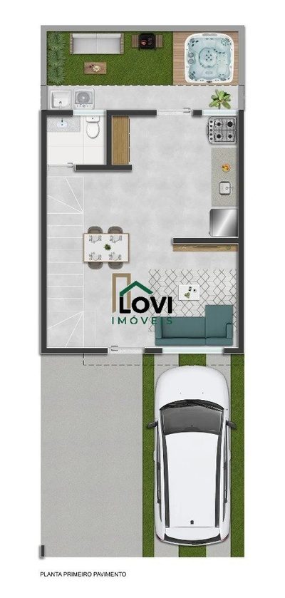 Sobrado, 2 quartos, 65 m² - Foto 4