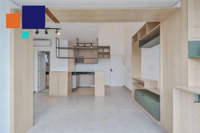 Apartamento, 1 quarto, 57 m² - Foto 1