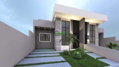 Casa, 3 quartos, 86 m² - Foto 1