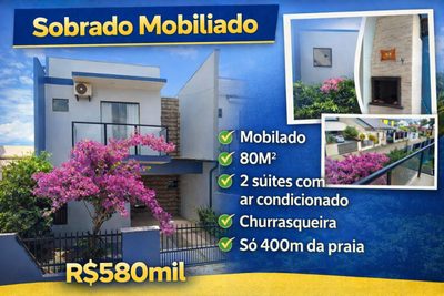 Sobrado, 2 quartos - Foto 1