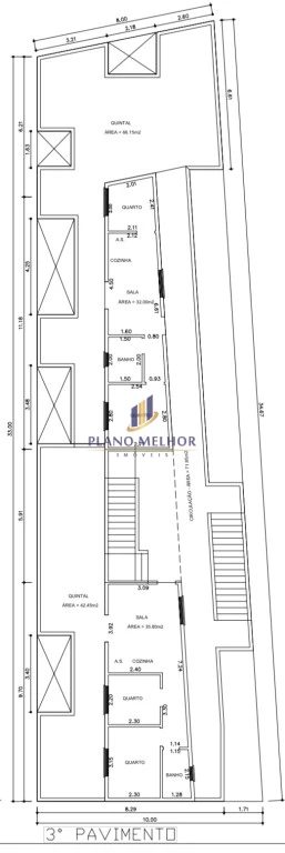 Cobertura, 3 quartos, 99 m² - Foto 3