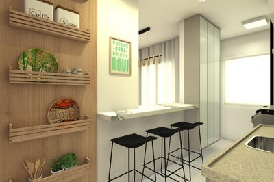 Apartamento, 2 quartos, 58 m² - Foto 2