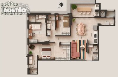 Casa, 3 quartos, 112 m² - Foto 1