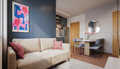 Apartamento, 2 quartos, 45 m² - Foto 2
