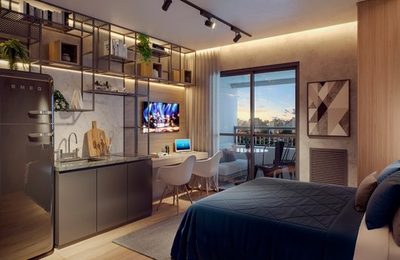 Apartamento, 1 quarto, 26 m² - Foto 3