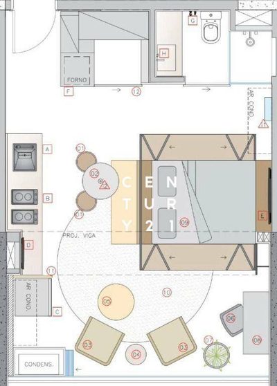 Apartamento, 1 quarto, 44 m² - Foto 4