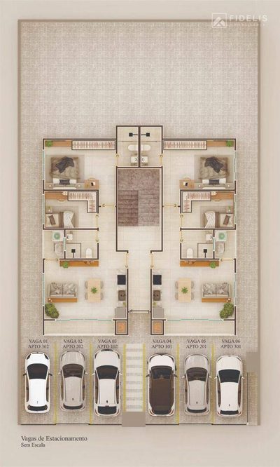 Apartamento, 2 quartos, 64 m² - Foto 4