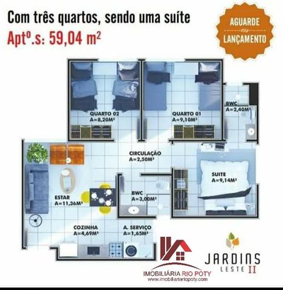 Apartamento, 2 quartos, 45 m² - Foto 5