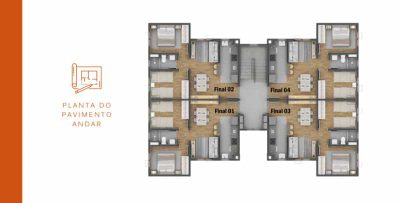 Apartamento, 2 quartos, 45 m² - Foto 1