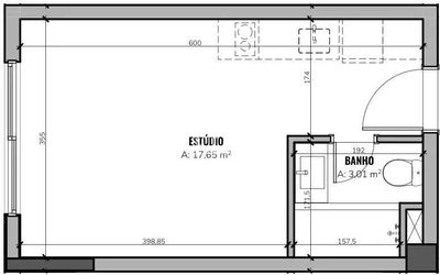 Flat/Apart Hotel, 1 quarto, 61 m² - Foto 4