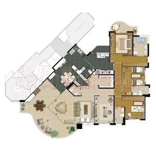 Apartamento, 4 quartos, 200 m² - Foto 1
