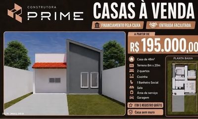 Casa, 2 quartos - Foto 2