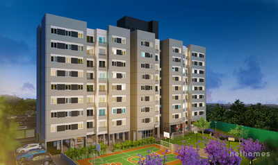 Apartamento, 3 quartos, 56 m² - Foto 1