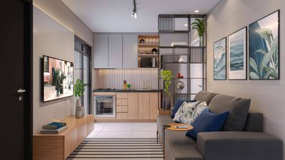 Apartamento, 2 quartos, 38 m² - Foto 1