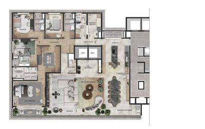 Apartamento, 4 quartos, 301 m² - Foto 5