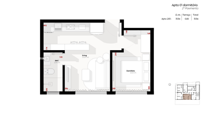 Terreno, 52 m² - Foto 2
