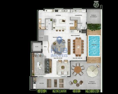 Apartamento, 3 quartos, 243 m² - Foto 5