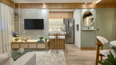 Apartamento, 2 quartos, 44 m² - Foto 1