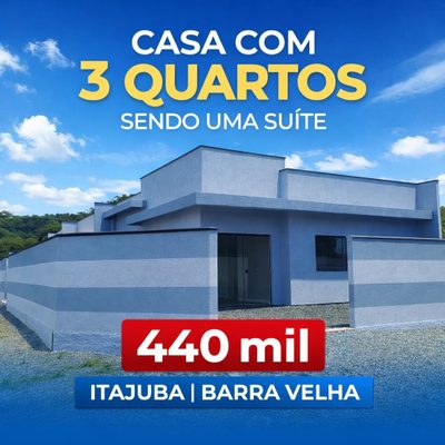 Casa, 3 quartos - Foto 1