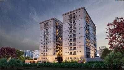Apartamento, 2 quartos, 47 m² - Foto 1