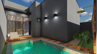 Casa de Condomínio, 3 quartos - Foto 1