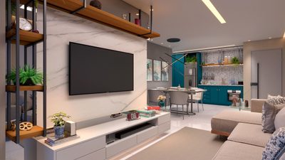 Apartamento, 2 quartos, 50 m² - Foto 4