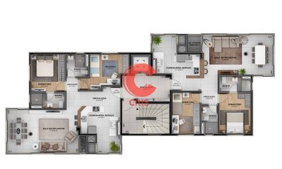 Apartamento, 2 quartos, 75 m² - Foto 2