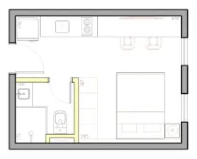 Apartamento, 1 quarto, 31 m² - Foto 5