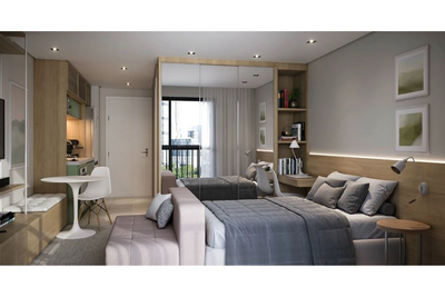 Apartamento, 1 quarto, 25 m² - Foto 1
