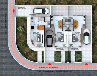 Casa, 2 quartos, 58 m² - Foto 5