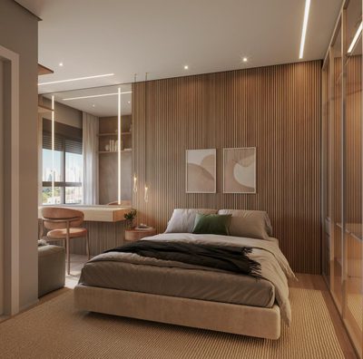 Apartamento, 1 quarto, 34 m² - Foto 1