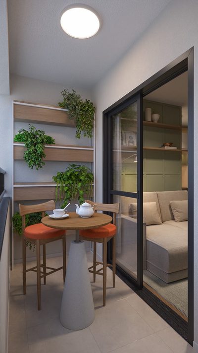 Apartamento, 2 quartos, 43 m² - Foto 3
