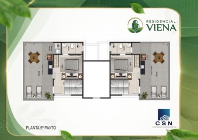 Cobertura, 3 quartos, 60 m² - Foto 5