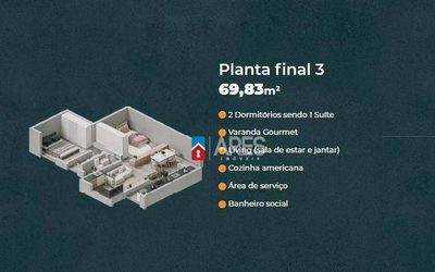 Apartamento, 2 quartos, 69 m² - Foto 4