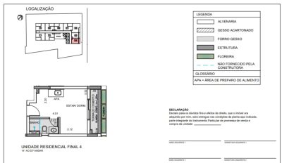 Apartamento, 1 quarto, 23 m² - Foto 3