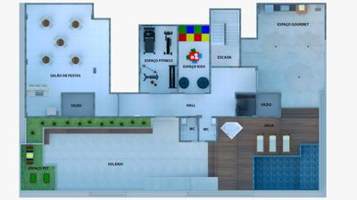 Apartamento, 3 quartos, 64 m² - Foto 1