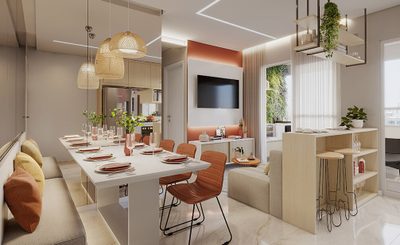Apartamento, 2 quartos, 44 m² - Foto 3
