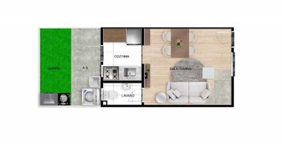 Casa de Condomínio, 2 quartos - Foto 4