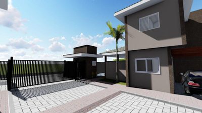Casa, 2 quartos, 60 m² - Foto 1