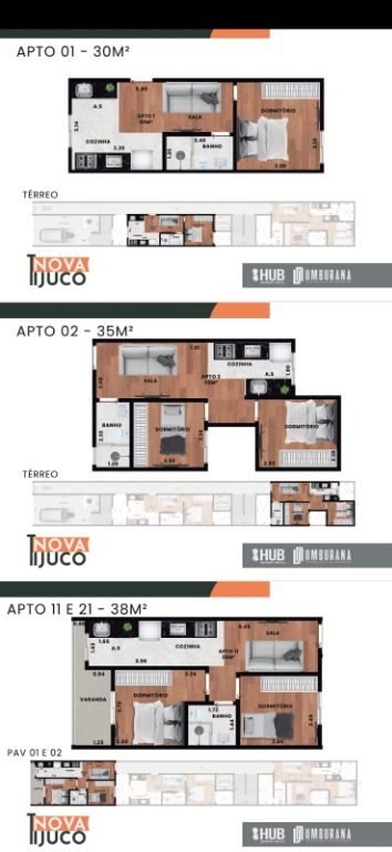 Apartamento, 2 quartos, 30 m² - Foto 5