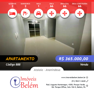 Apartamento, 3 quartos, 66 m² - Foto 1