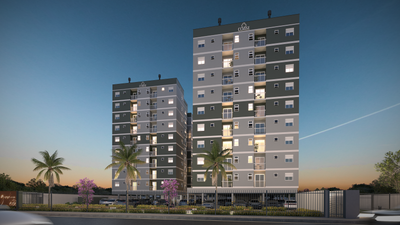 Apartamento, 2 quartos, 52 m² - Foto 2