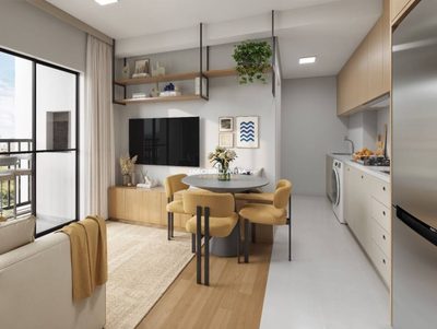 Apartamento, 2 quartos, 34 m² - Foto 2