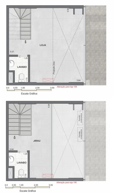 Loja-Salão, 80 m² - Foto 3