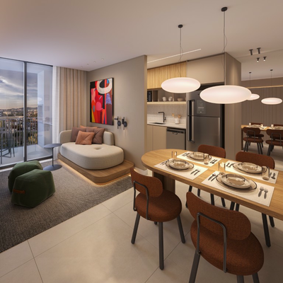 Apartamento, 1 quarto, 29 m² - Foto 3