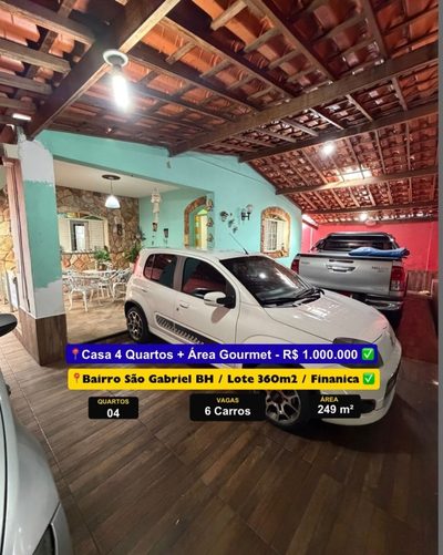 Casa, 4 quartos, 360 m² - Foto 1