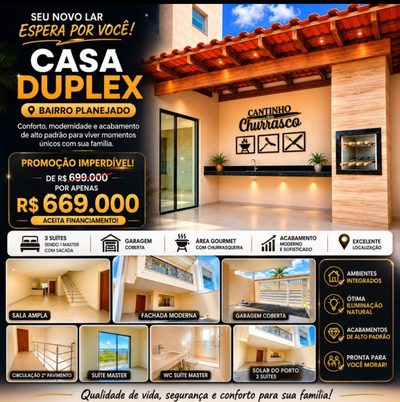 Casa, 3 quartos, 128 m² - Foto 1
