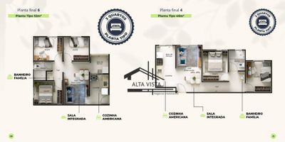 Apartamento, 3 quartos, 54 m² - Foto 4