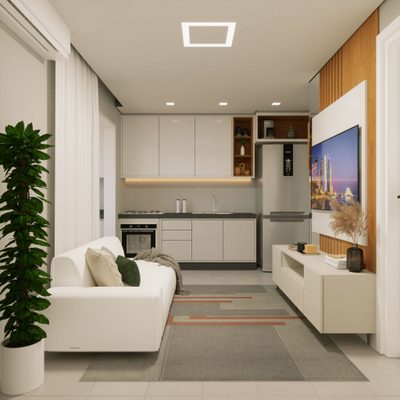 Apartamento, 1 quarto, 28 m² - Foto 2